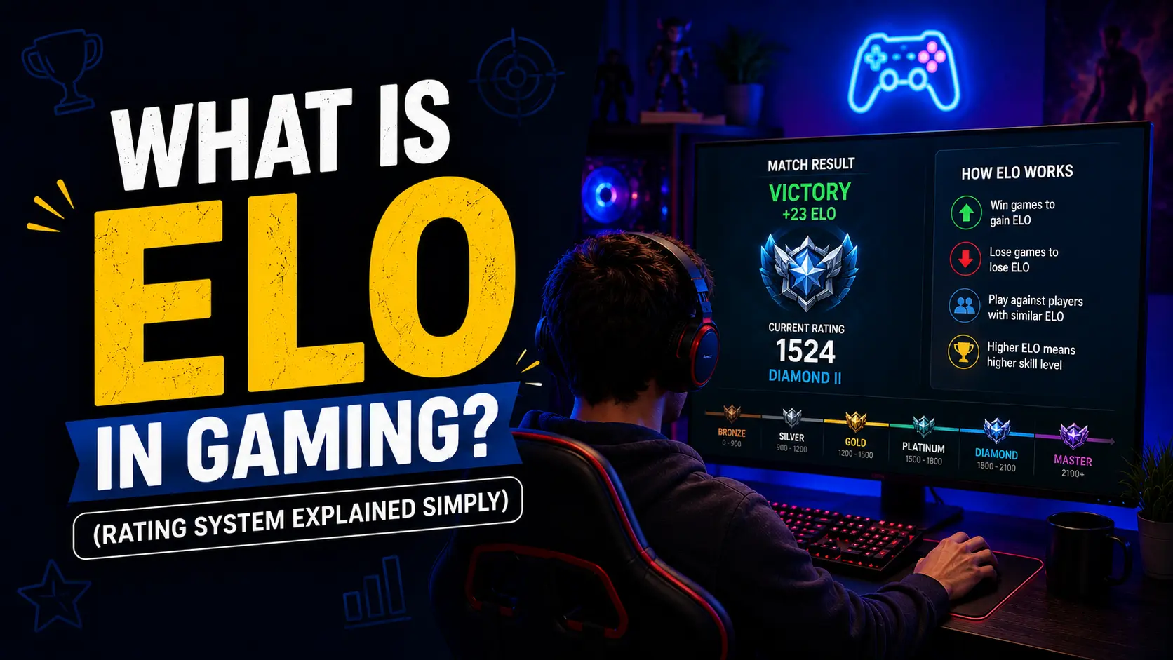 What Is ELO in Gaming? (Rating System Explained Simply) 2 What Is ELO in Gaming?