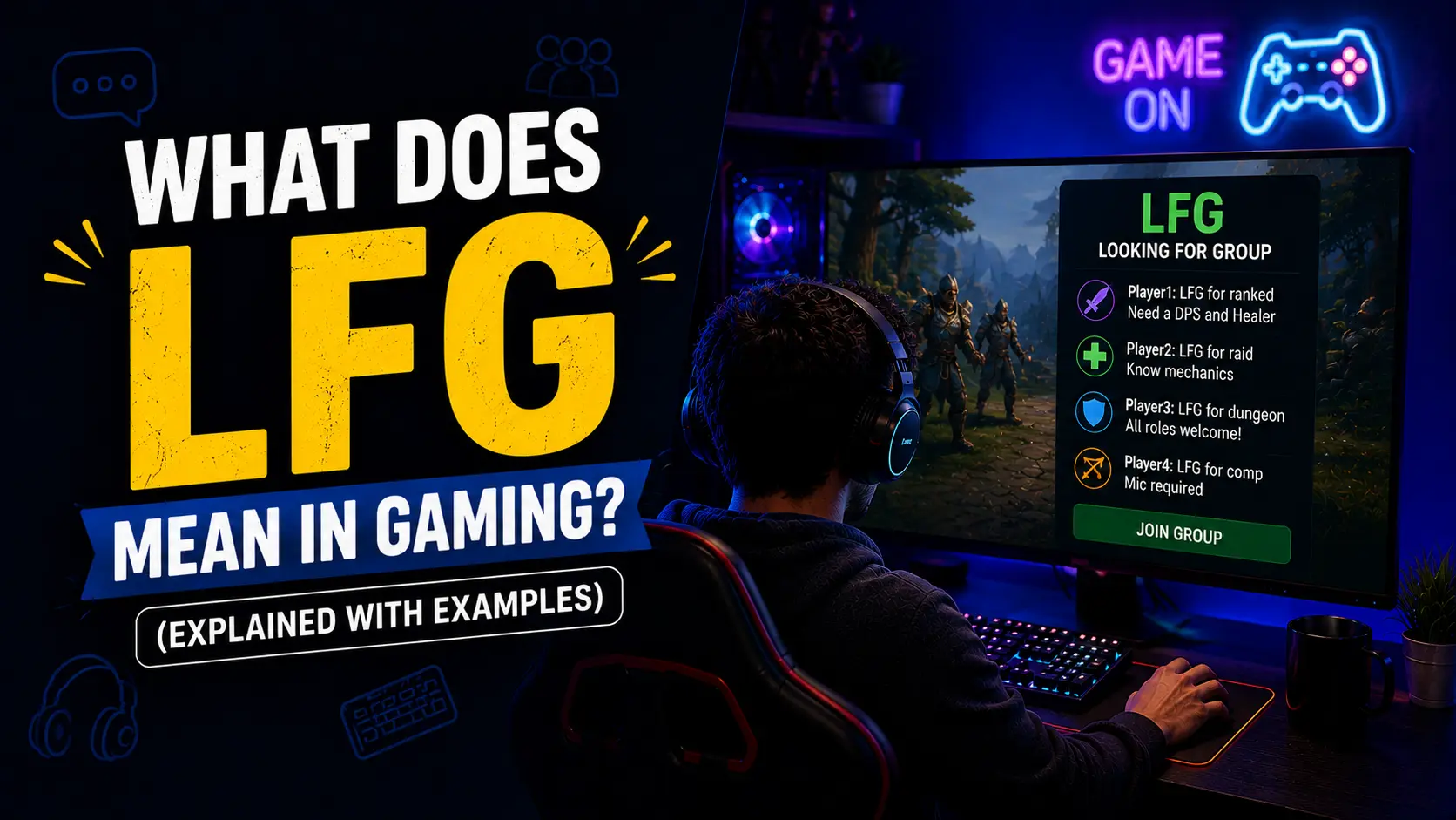 What Does LFG Mean in Gaming? (Explained With Examples) 2 What Does LFG Mean in Gaming?