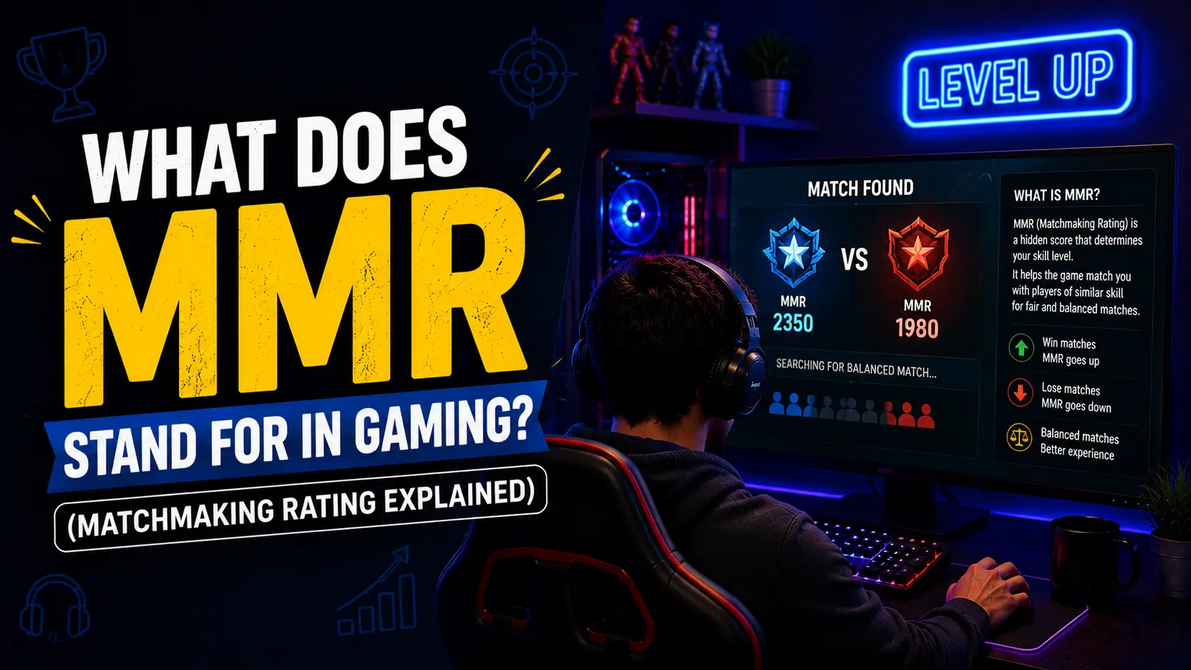 What Does MMR Stand For in Gaming? (Matchmaking Rating Explained) 2 What Does MMR Stand For in Gaming?