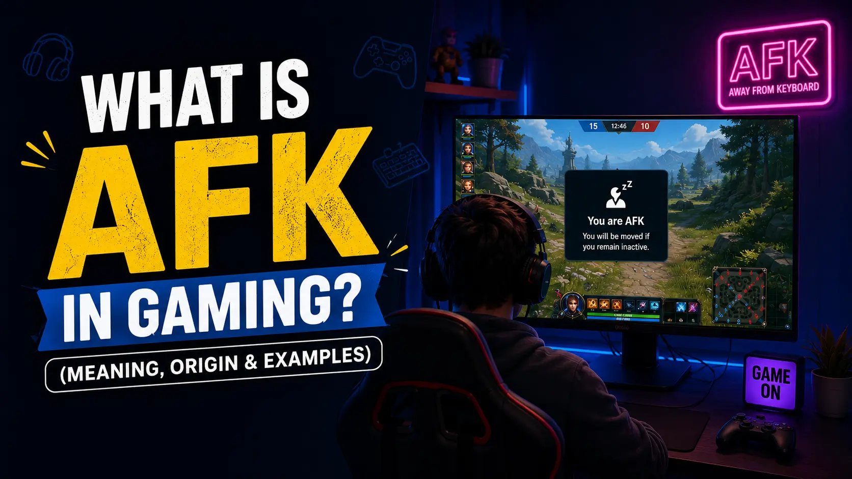What is AFK in Gaming? (Meaning, Origin & Examples) 2 What is AFK in Gaming?