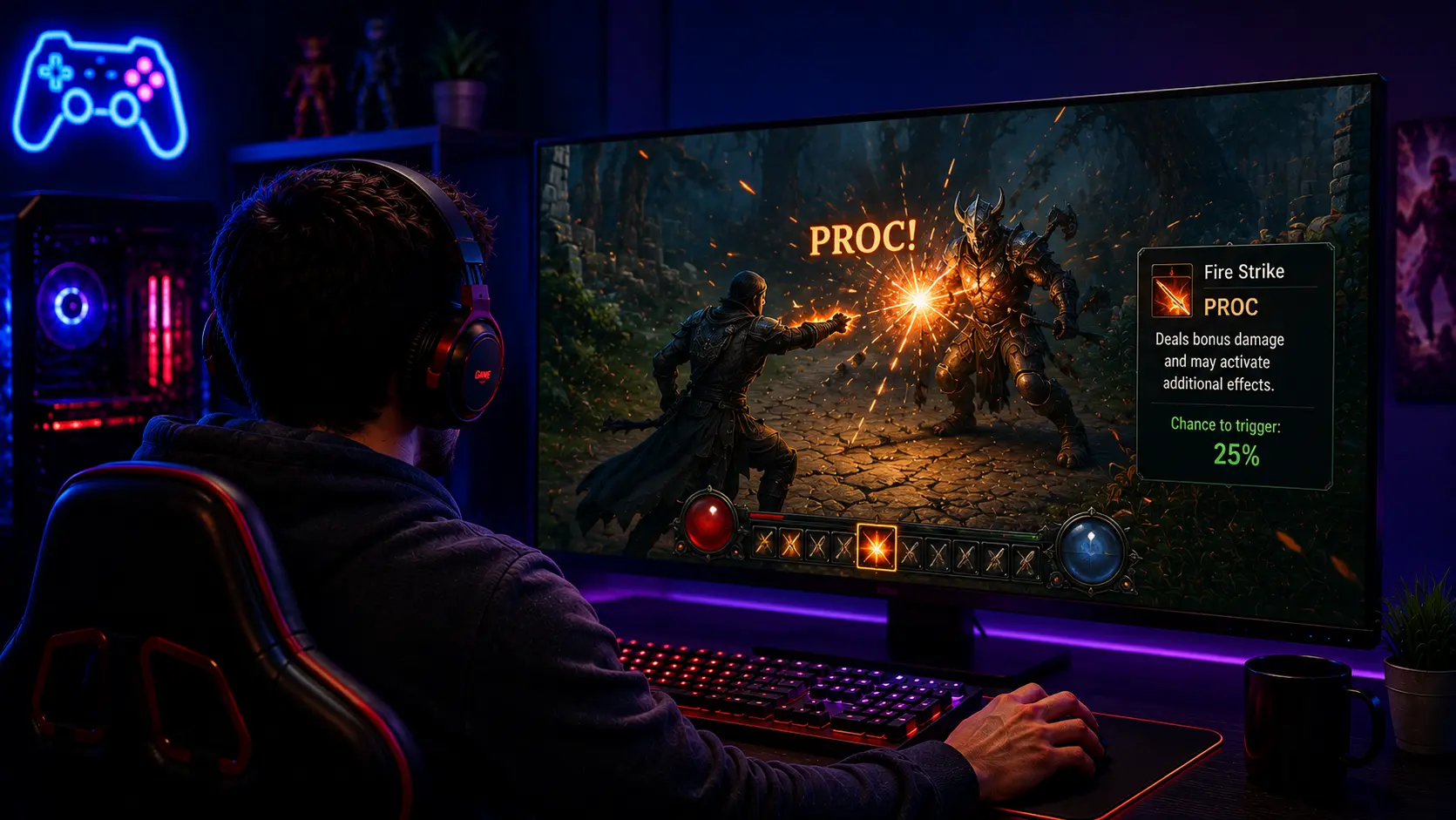 what does proc mean in gaming (https://techpedian.com/)