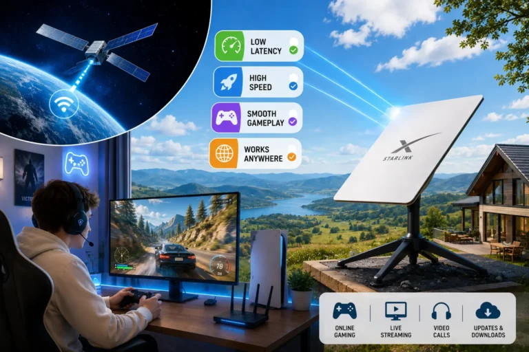 Is Starlink Good for Gaming? (Latency, Speed & Real Results) 3 Is Starlink Good for Gaming (https://techpedian.com/)