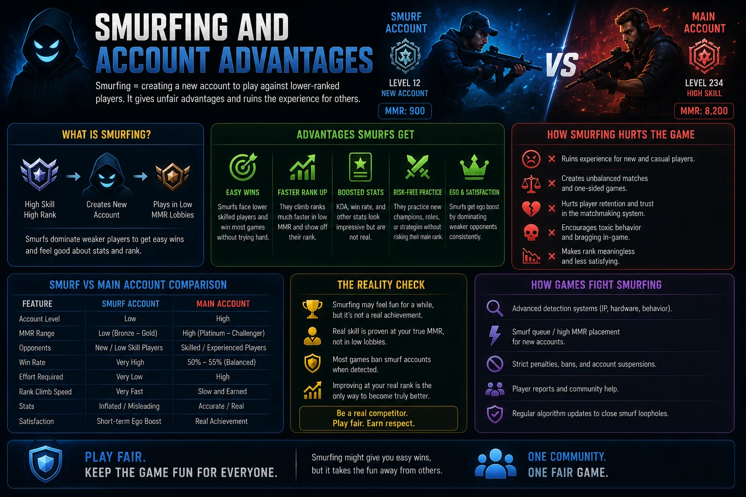 What Does MMR Stand For in Gaming? (Matchmaking Rating Explained) 12 Smurfing and Account Advantages