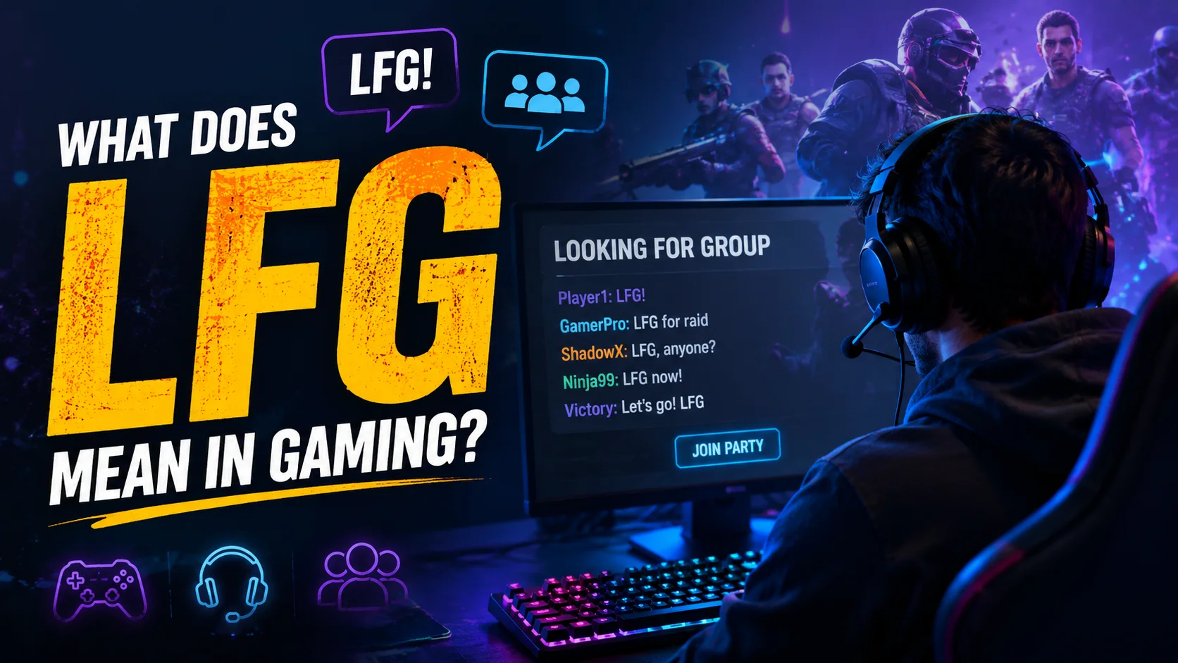 What Does LFG Mean in Gaming? (Explained With Examples) 3 What Does LFG Mean in Gaming?