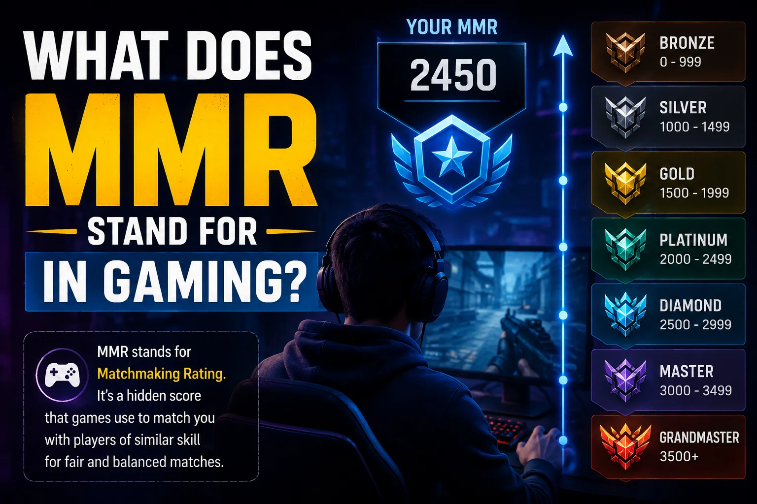 What Does MMR Stand For in Gaming? (Matchmaking Rating Explained) 3 What Does MMR Stand For in Gaming?