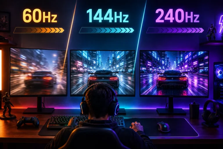 Best Refresh Rate for Gaming: 60Hz vs 144Hz vs 240Hz Explained 8 Best Refresh Rate for Gaming