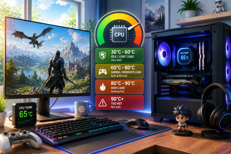 Normal CPU Temperature While Gaming (Safe Temps for All CPUs) 5 Normal CPU Temperature While Gaming